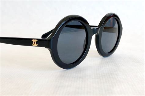 vintage chanel sunglasses|chanel sunglasses with clear sides.